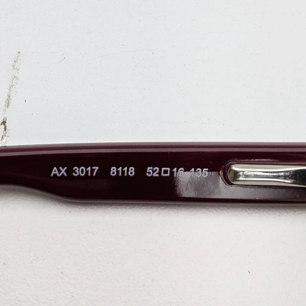 🕶️ Armani Exchange AX3017 8118 Butterfly Eyeglasses 52/16-135 / JLE140🕶️​